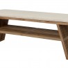 Banc Calopsite Teck 110cm