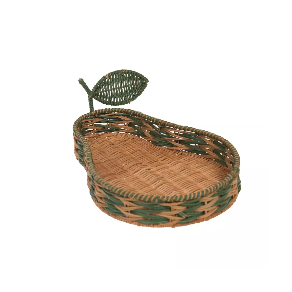 Plateau Rotin Poire