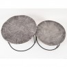 Table en Aluminium Gris Foncé