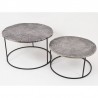 Table en Aluminium Gris Foncé