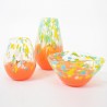 Vase en Verre Multicolore 29h