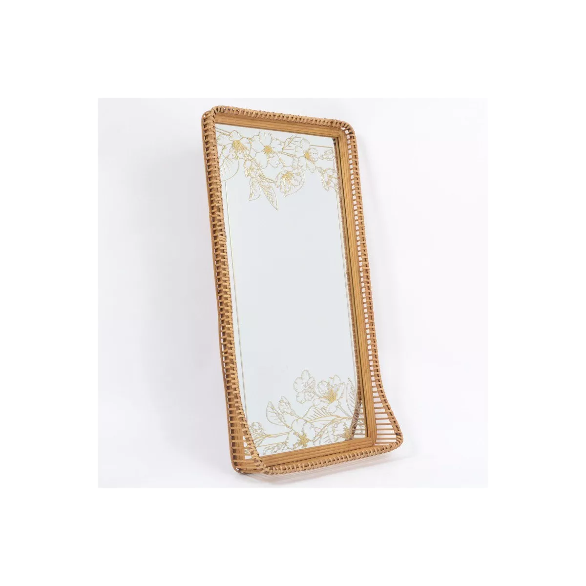 Miroir Shelly Rotin 52x100