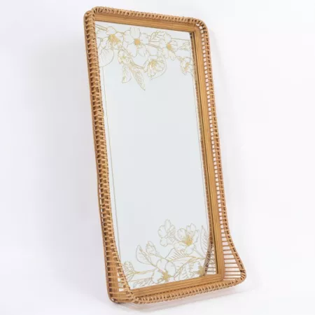 Miroir Shelly Rotin 52x100