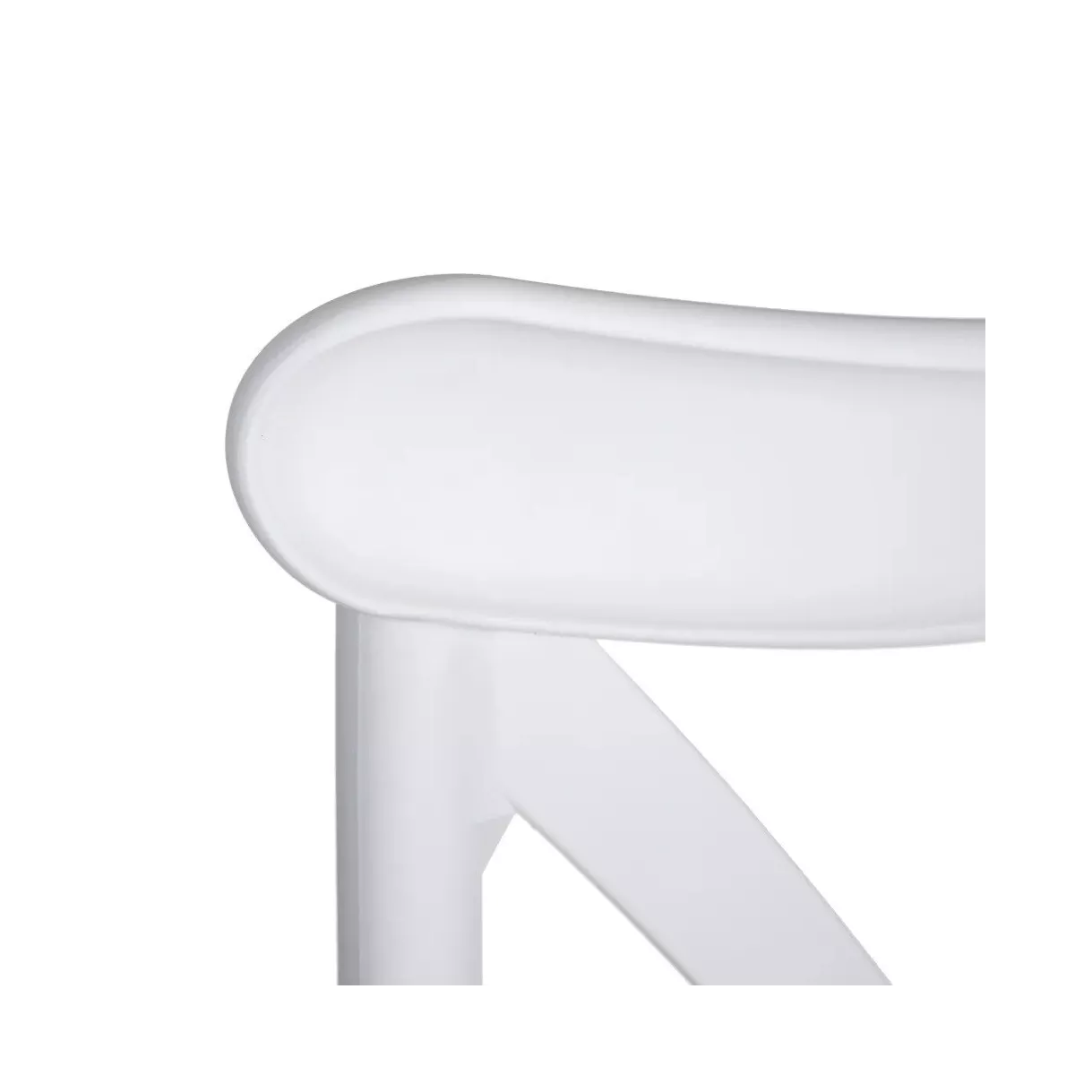 Chaise  Bistrot Croisée Blanc