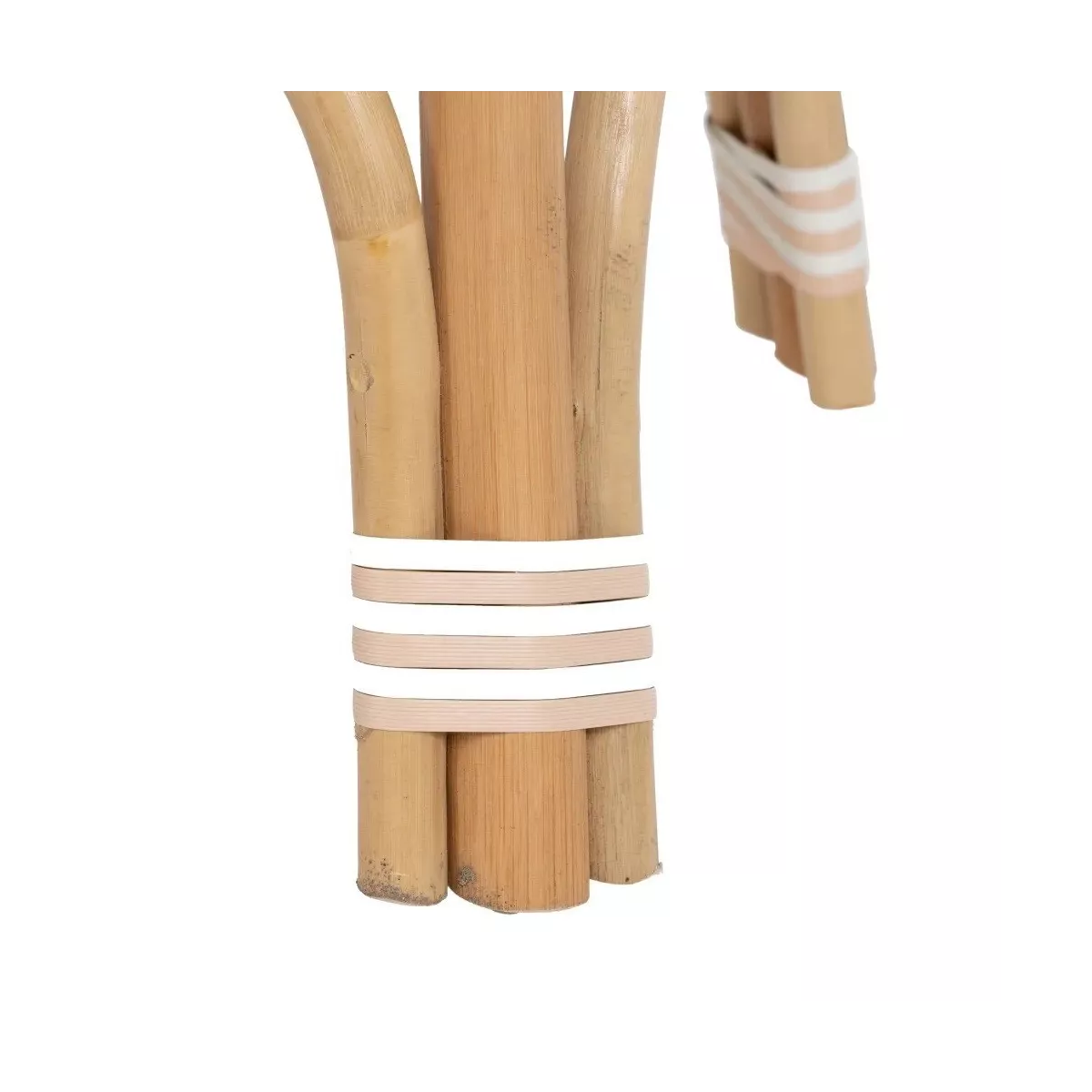 Table Bistrot Rotin Olivia Beige 50cm