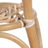 Table Bistrot Rotin Olivia Beige 50cm