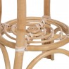 Table Bistrot Rotin Olivia Beige 50cm