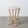 Table Bistrot Rotin Olivia Beige 50cm