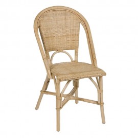 Chaise Ivonne Rotin Naturel