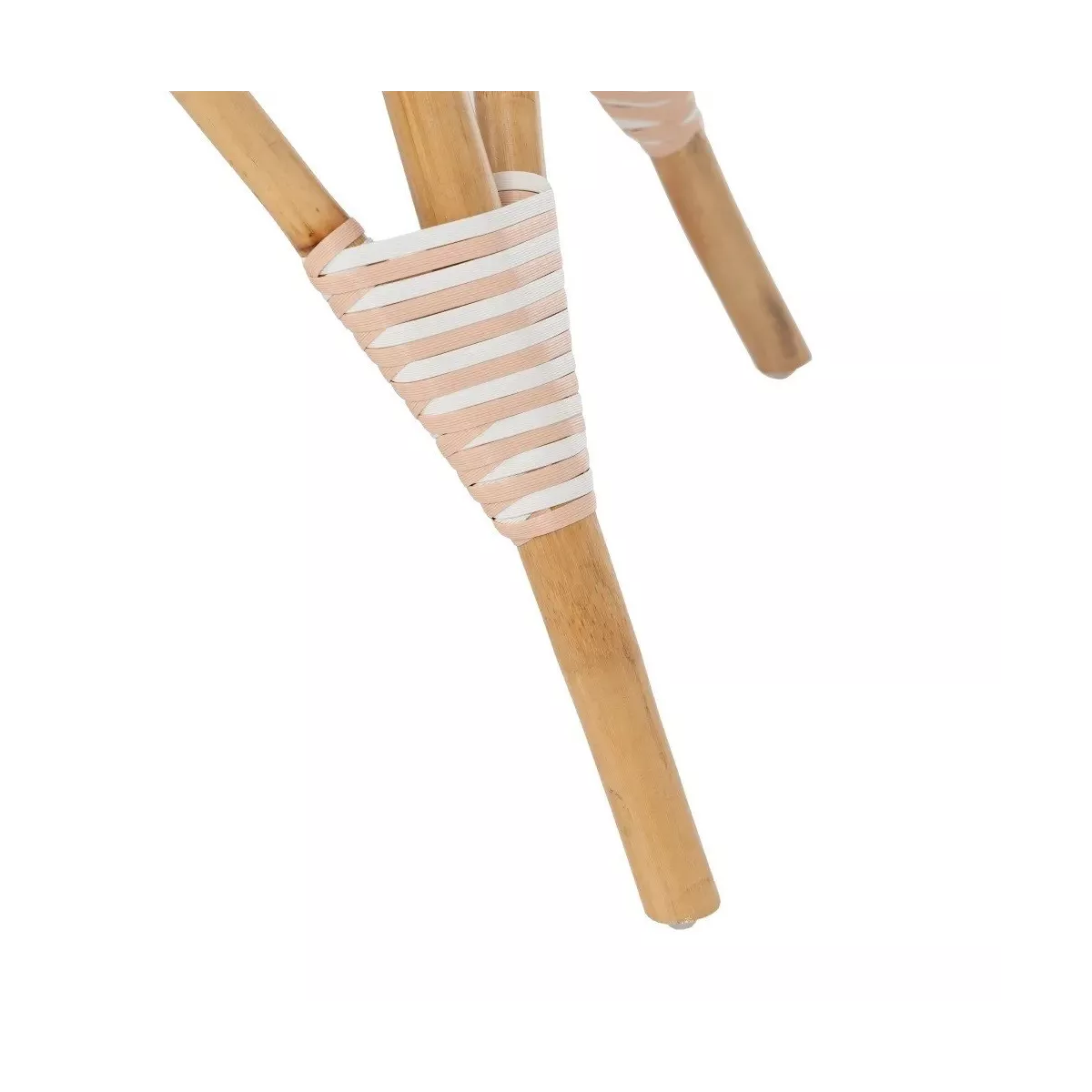 Table Bistrot Rotin Olivia Beige 81cm