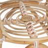 Table Bistrot Rotin Olivia Beige 81cm