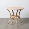 Table Bistrot Rotin Olivia Beige 81cm