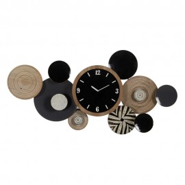 Horloge Murale 10 cercles 129x64