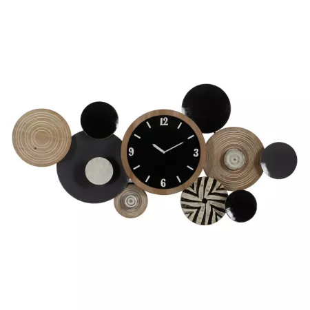 Horloge Murale 10 cercles 129x64