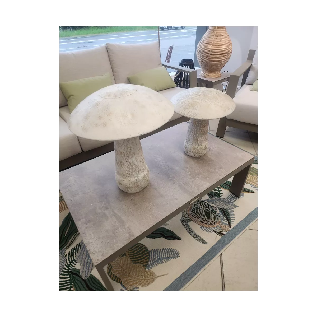 Champignon Métal H.48 cm