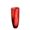 Vase Résine Konus Rouge h.92