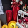 Vase Résine Konus Rouge h.92