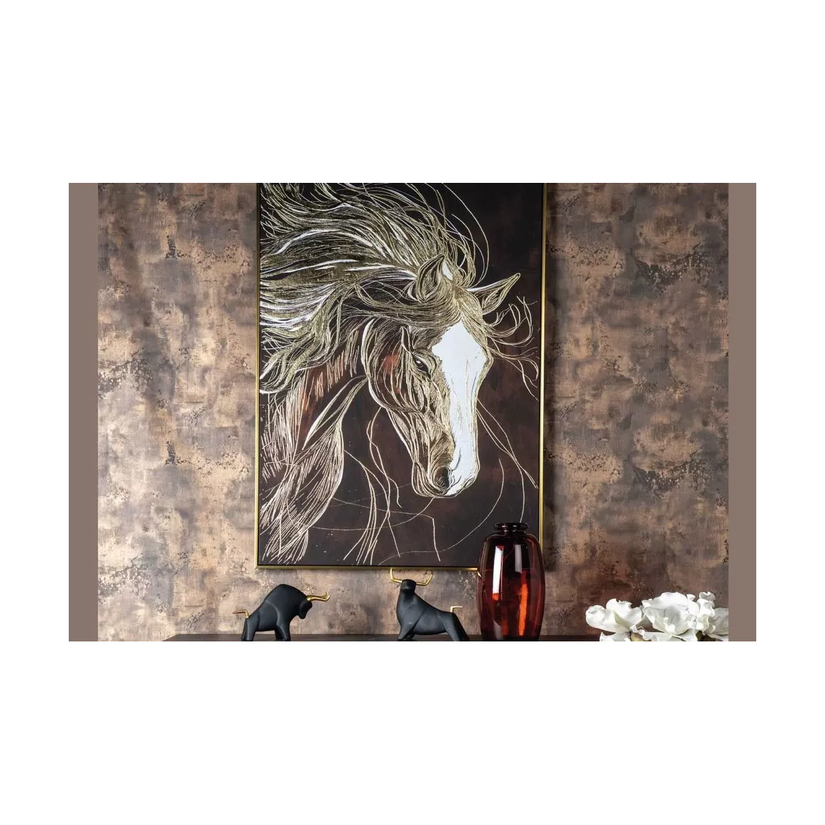 Tableau Cheval 80x120
