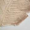 Tableau Feuilles de Palmier Relief 80x80 cm