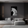 Tableau Tigre Strass 80x120