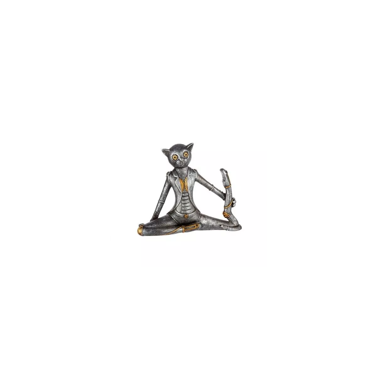 Chat Grand Ecart Steampunk