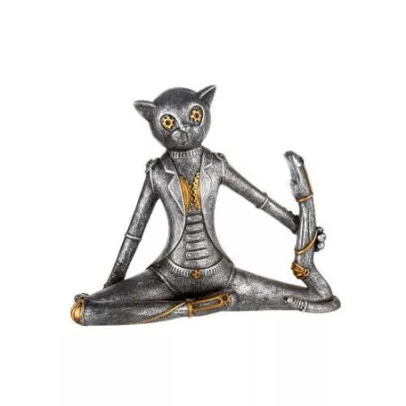 Chat Grand Ecart Steampunk