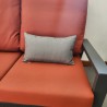 Coussin Riviera Outdoor Gris Foncé 50x30