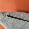 Coussin Riviera Outdoor Gris Foncé 50x30