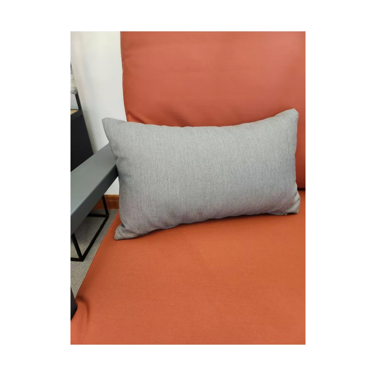 Coussin Riviera Outdoor Gris Foncé 50x30