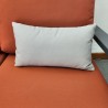 Coussin Riviera Outdoor Gris Perle 50x30