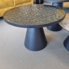 Tables Basse Cyprée 64x64 plateaux en verre matelé