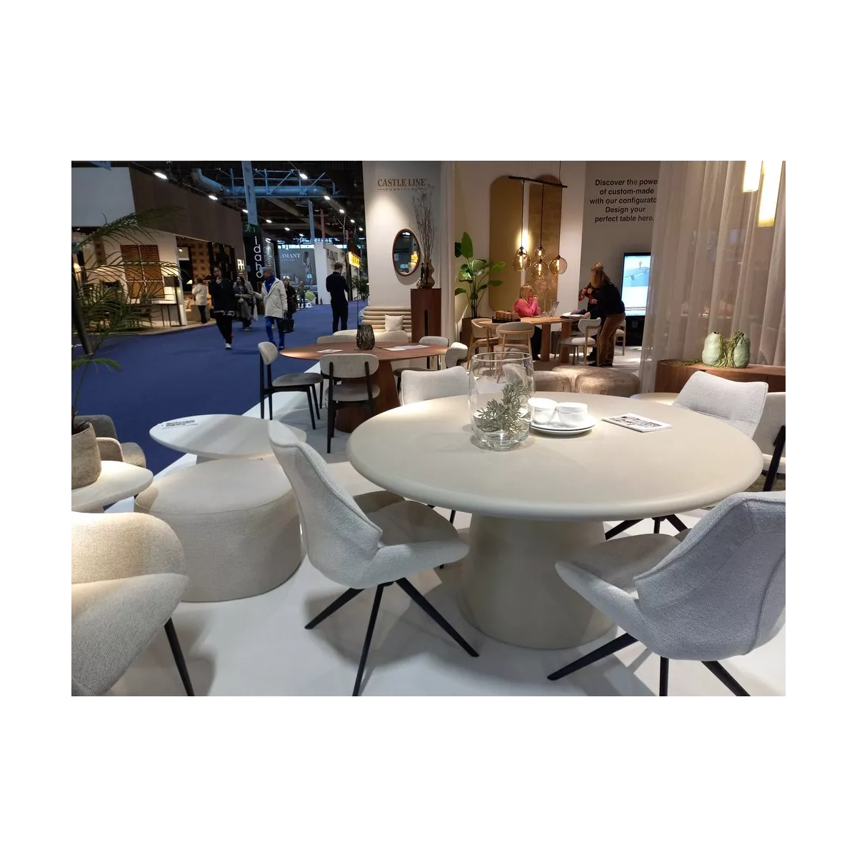 Table basse Jade Blanc 55x55