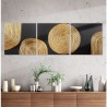 Déco Murale Triptyque Bois 180x60