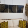Déco Murale Triptyque Bois 180x60