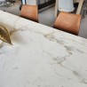 Chaise Happy Simili Cognac