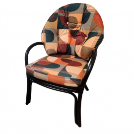 Fauteuil de Jeux Noir Tissus Magritte