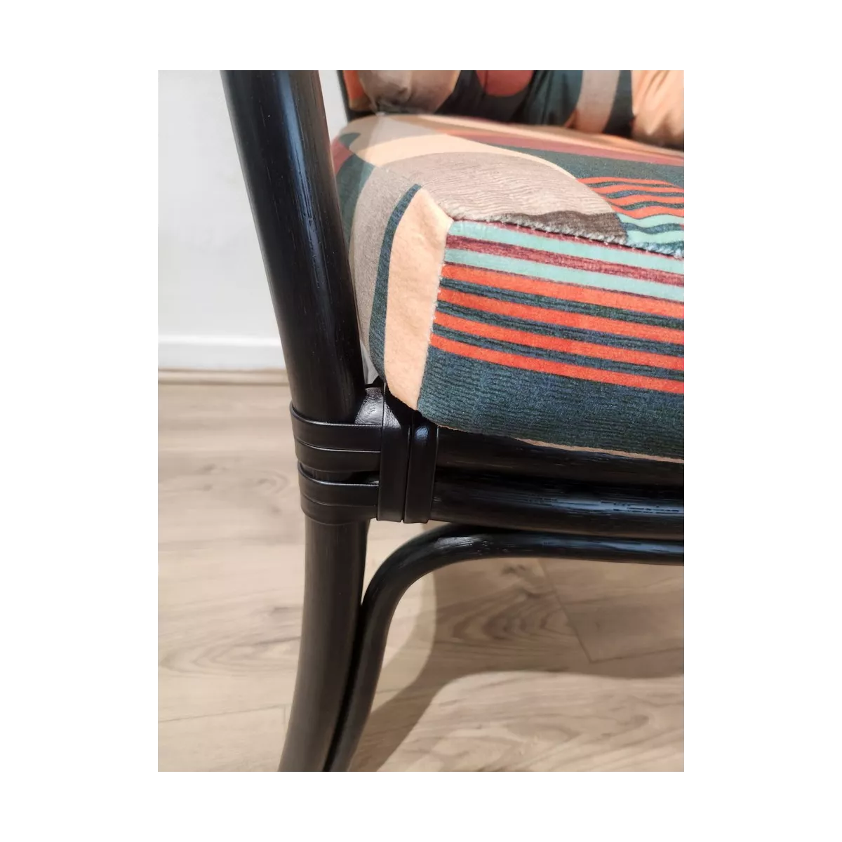 Fauteuil de Jeux Noir Tissus Magritte