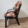 Fauteuil de Jeux Noir Tissus Magritte