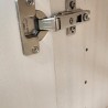 Meuble Naxos Nacre 84x37 : 2 Portes et 2 Tiroirs