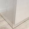 Meuble Naxos Nacre 84x37 : 2 Portes et 2 Tiroirs