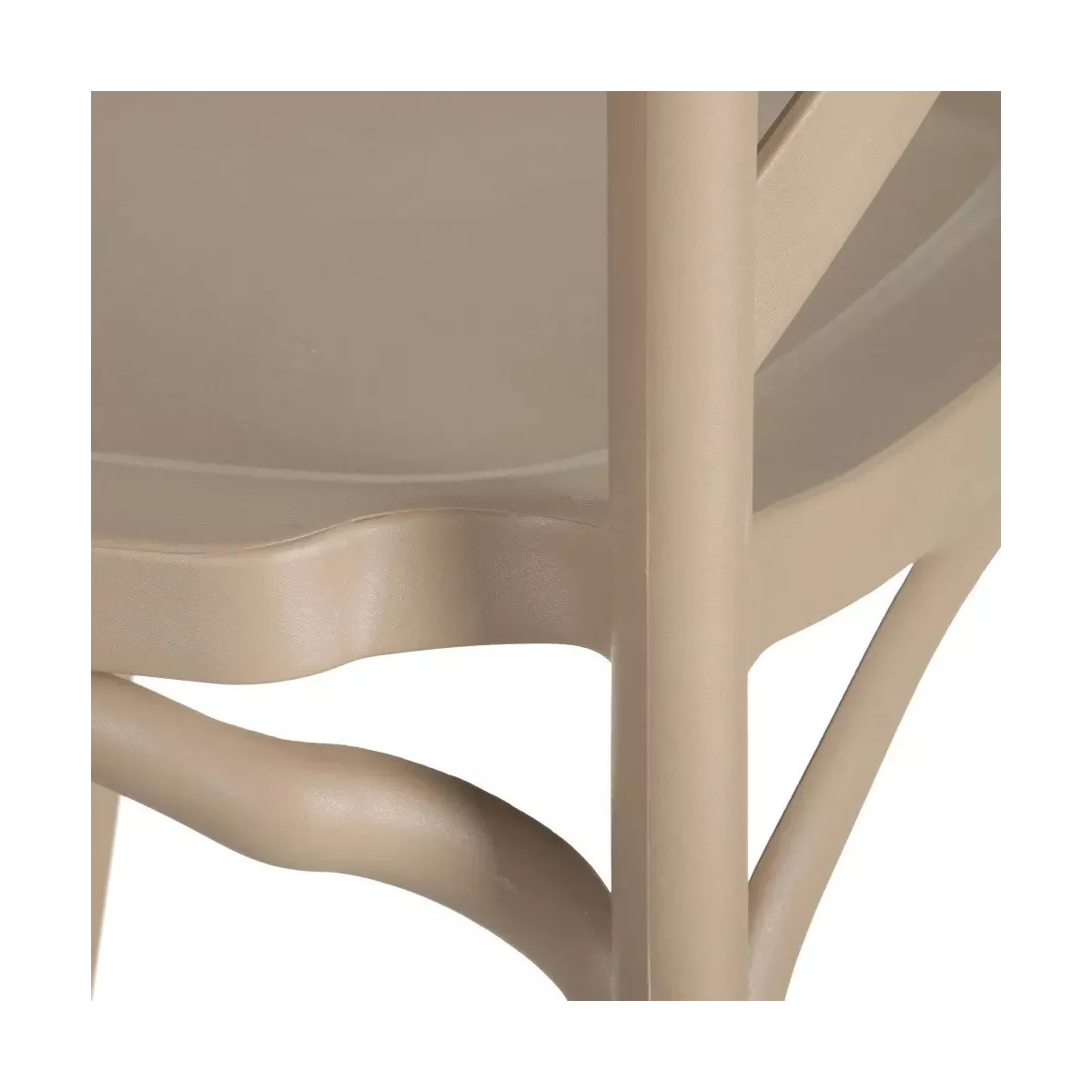 Chaise  Bistrot Croisée Beige