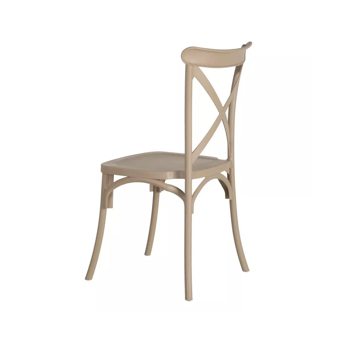 Chaise  Bistrot Croisée Beige
