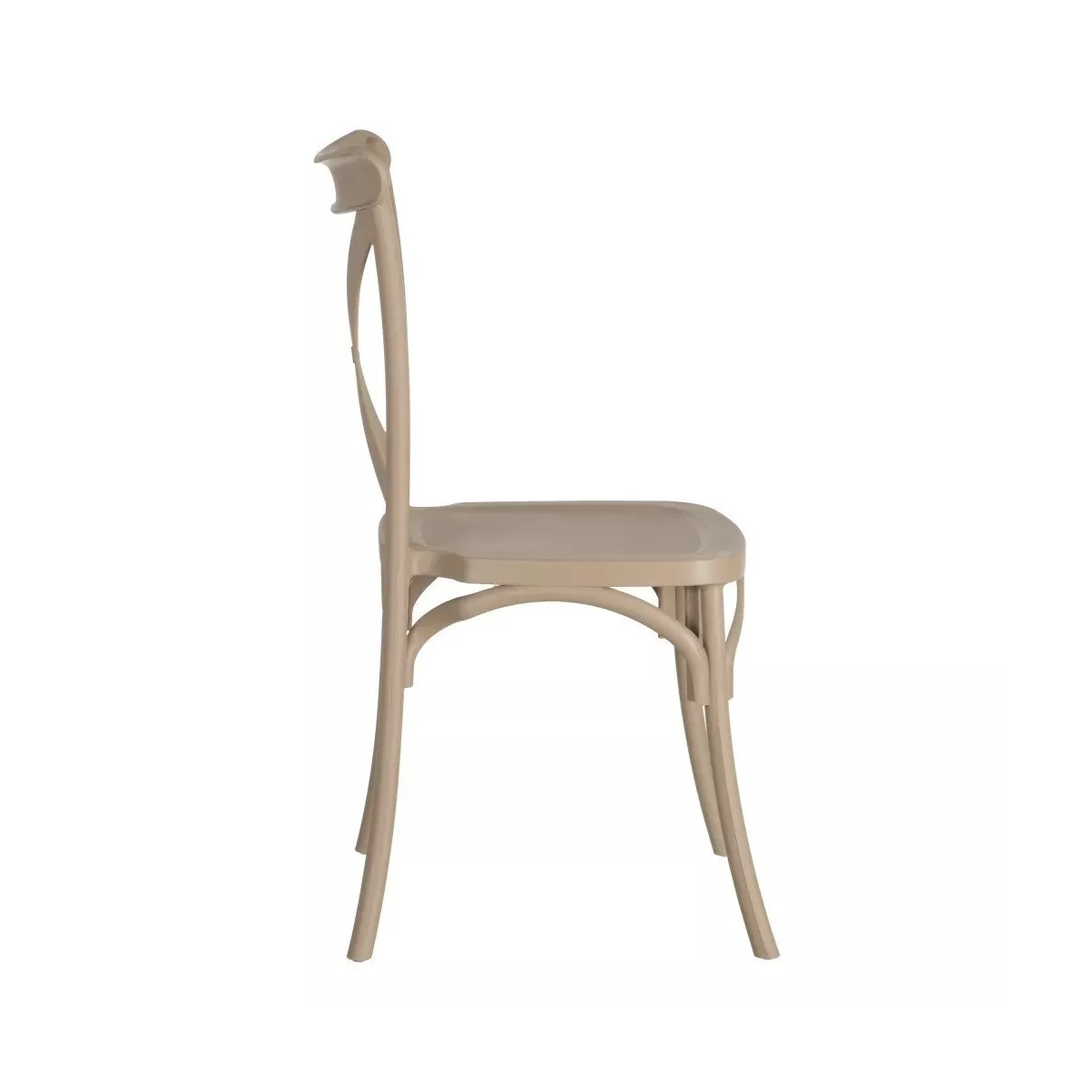 Chaise  Bistrot Croisée Beige