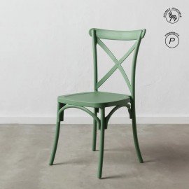 Chaise Bistrot Résine