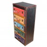 Meuble Valise 5 Tiroirs