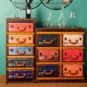 Meuble Valise 5 Tiroirs