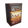 Meuble Valise 3 Tiroirs