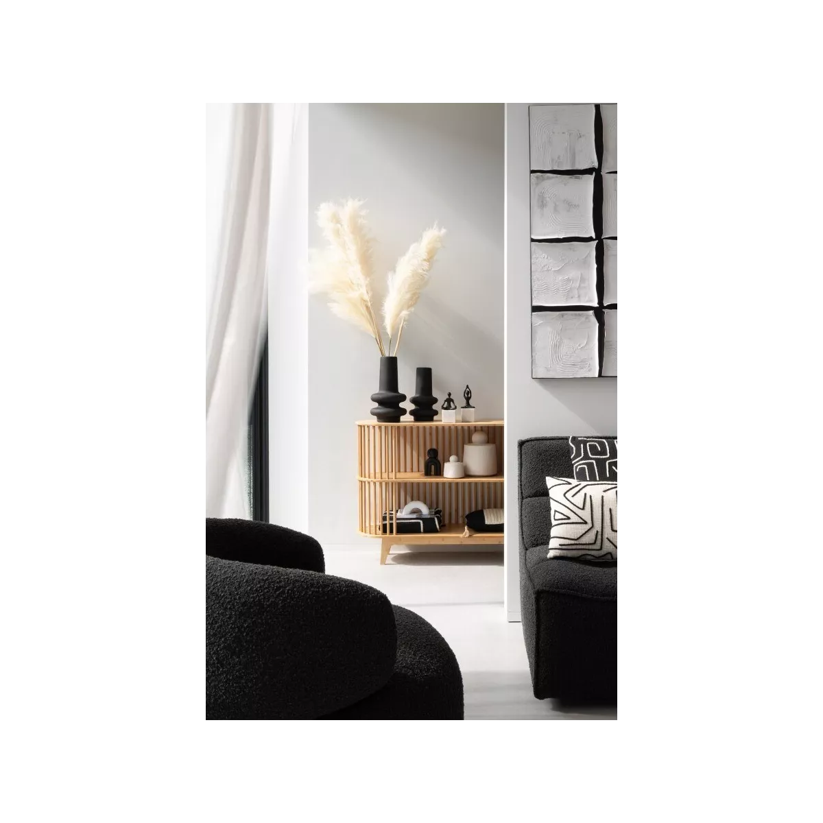 Console Bambou/Rotin Live 120x37