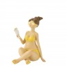Figurine Daniela Jaune et blanc