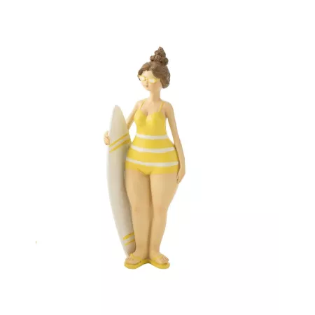 Figurine Daniela Jaune et blanc